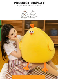 Thumbnail for Funny Fat Chicken Plush Toys Pillow Plushie Dolls