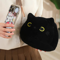 Thumbnail for Kawaii Oval Cat Plush Doll 4 Kitten Pendants in Mom Cat