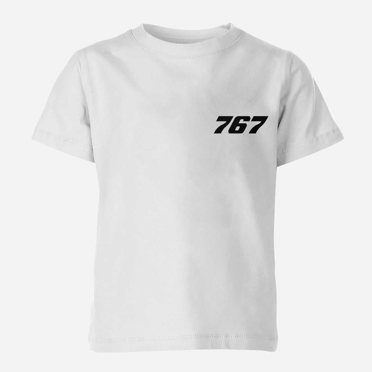 767 Flat Text Designed Children T-Shirts