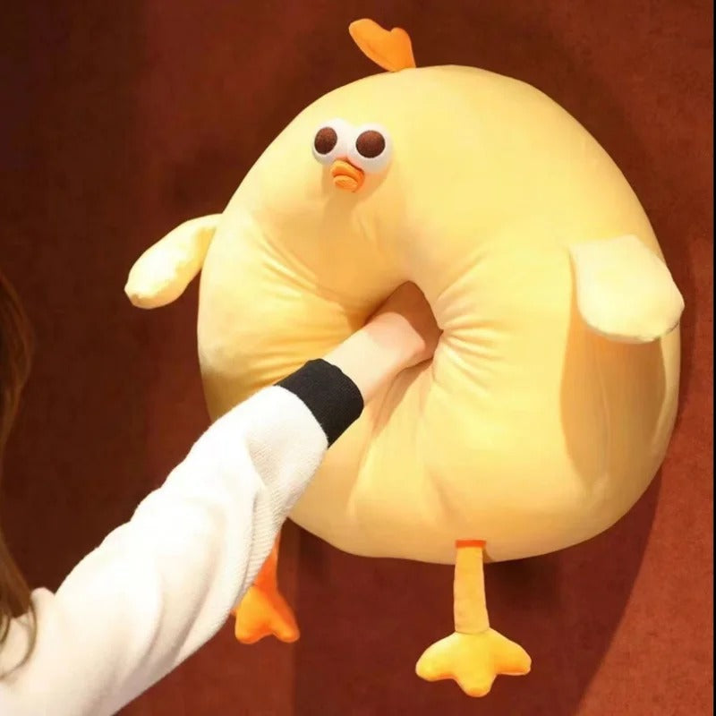 Funny Fat Chicken Plush Toys Pillow Plushie Dolls