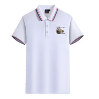 Thumbnail for Airbus A320 & V2500 Engine Designed Stylish Polo T-Shirts
