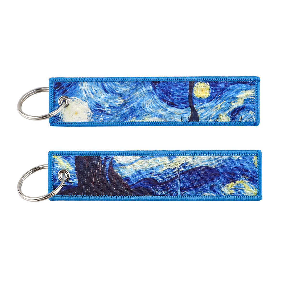 The Starry Night Designed Key Chains