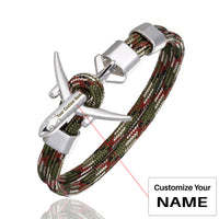 Thumbnail for Super Quality Stylish Airplane Shape Bracelets  Silver (Mixed Colours)