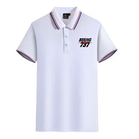 Thumbnail for Amazing Boeing 737 Designed Stylish Polo T-Shirts