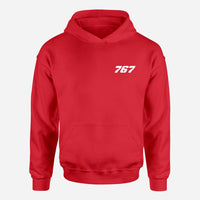 Thumbnail for 767 Flat Text Designed Hoodies
