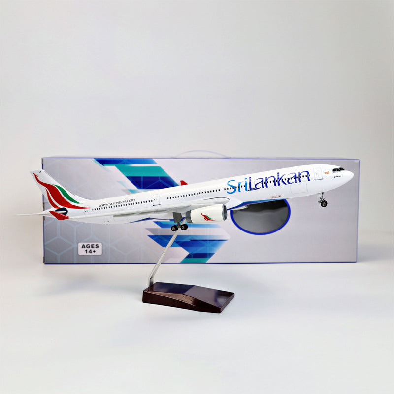 SriLankan Airlines Airbus A330 (Special Edition 47CM) Airplane Model