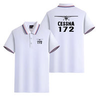 Thumbnail for Cessna 172 & Plane Designed Stylish Polo T-Shirts (Double-Side)