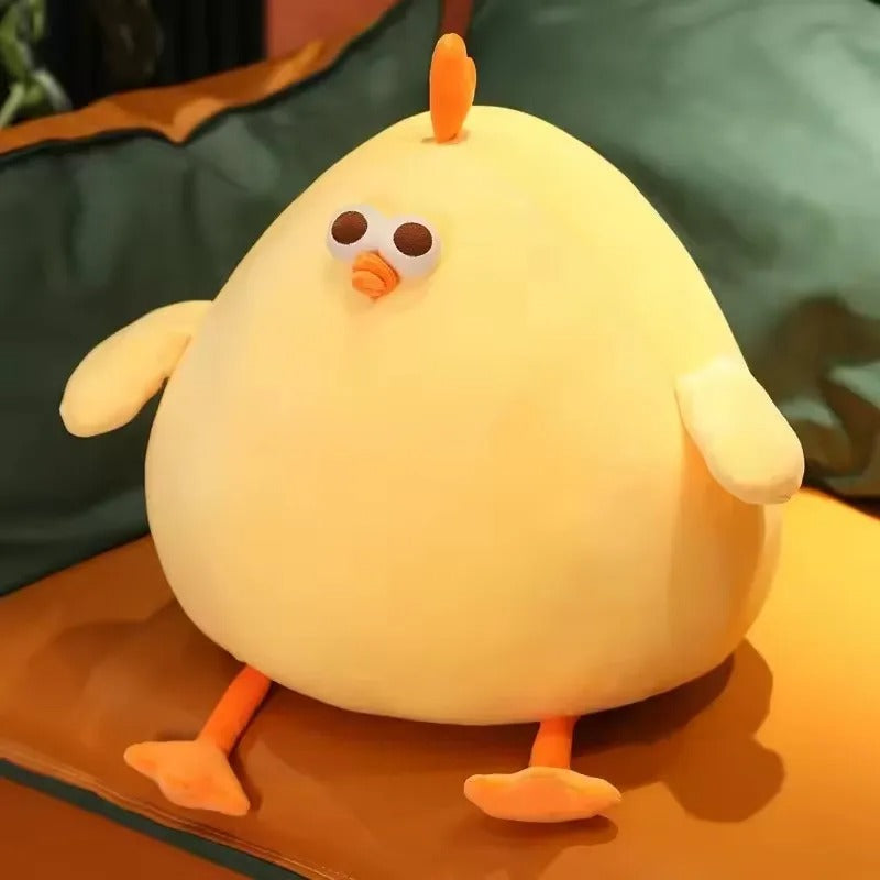 Funny Fat Chicken Plush Toys Pillow Plushie Dolls