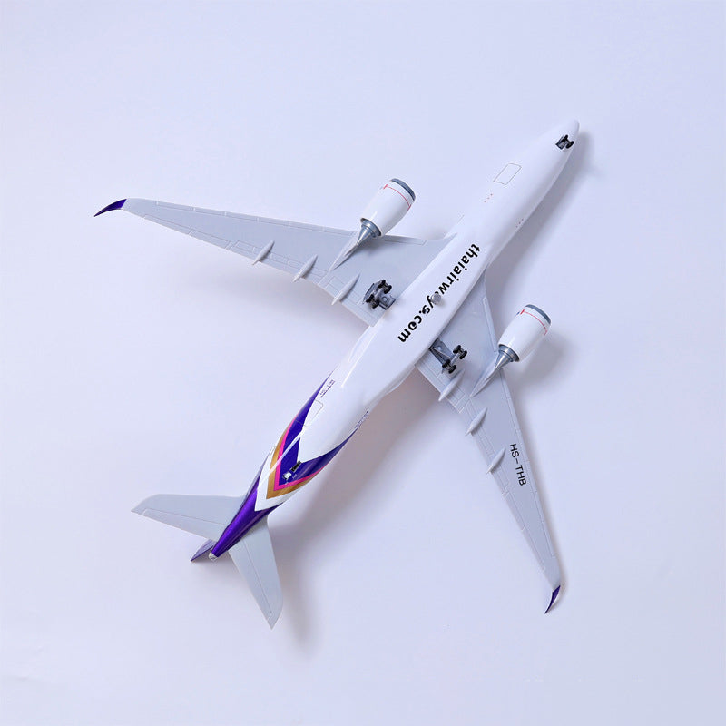 Thai Airways Airbus A350 Airplane Model (1/142 Scale)