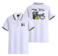 Thumbnail for Airbus A380 & GP7000 Engine Designed Stylish Polo T-Shirts (Double-Side)