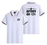 Thumbnail for Antonov AN-124 & Plane Designed Stylish Polo T-Shirts (Double-Side)