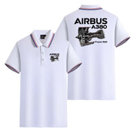 Thumbnail for Airbus A380 & Trent 900 Engine Designed Stylish Polo T-Shirts (Double-Side)