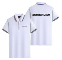 Thumbnail for Bombardier & Text Designed Stylish Polo T-Shirts (Double-Side)