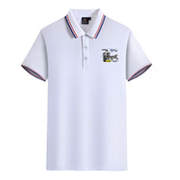 Thumbnail for Airbus A380 & GP7000 Engine Designed Stylish Polo T-Shirts