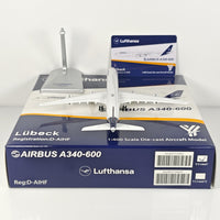 Thumbnail for Lufthansa Germany Airbus A340-600 Airplane Model 1/400 Scale