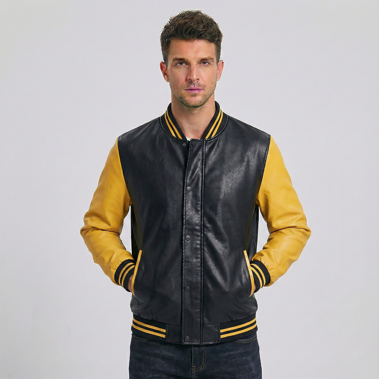 Super Quality Stylish Leather Bomber Jackets