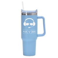 Thumbnail for AV8R 2 Designed 40oz Stainless Steel Car Mug With Holder