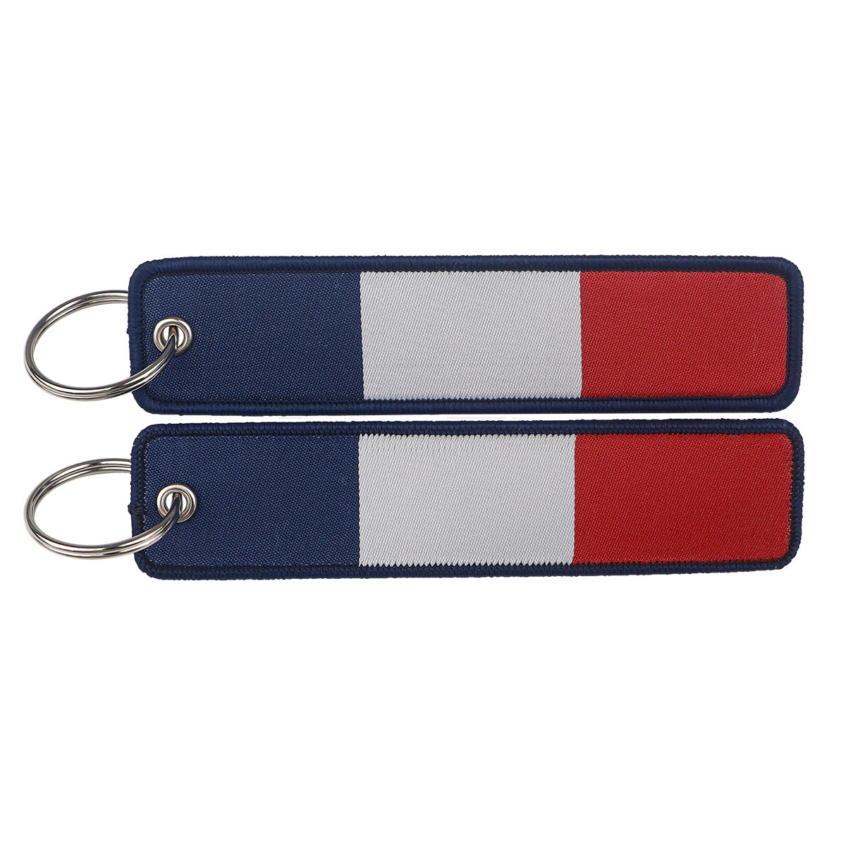 France Flag Designed Key Chains