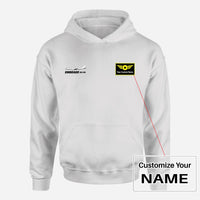 Thumbnail for The Embraer ERJ-190 Designed Hoodies