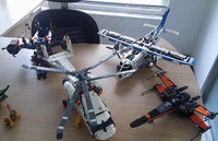 Thumbnail for Twin-rotor Transport Helicopter Building Set (Motorised Spinning Rotors)