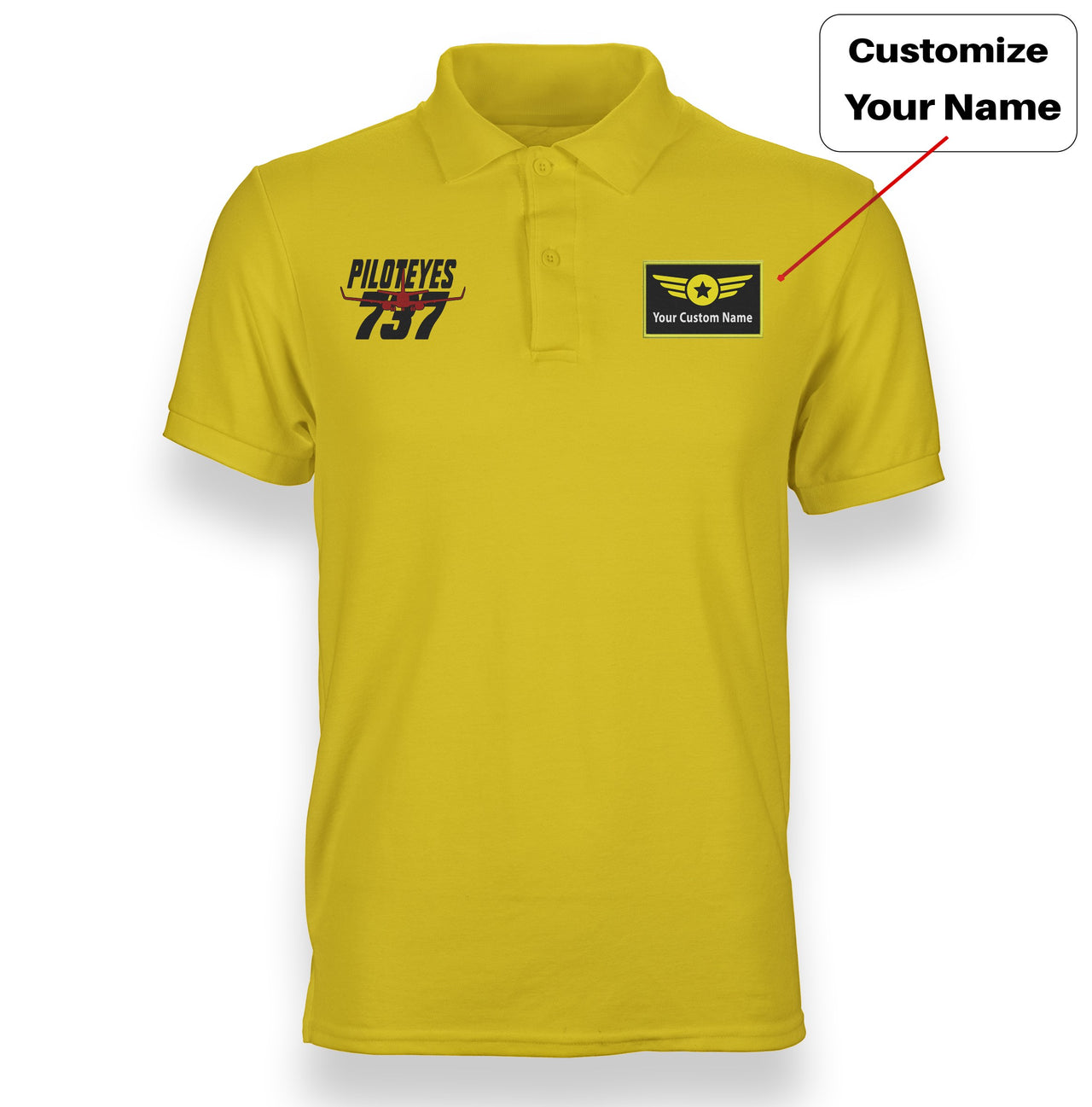 Amazing Piloteyes737 Designed "WOMEN" Polo T-Shirts