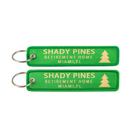 Thumbnail for SHADY PINES RETIREMENT HOME MIAMI, FL(The Golden Girls) Designed Key Chains