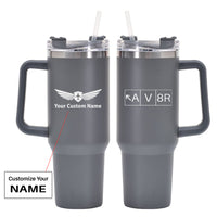 Thumbnail for AV8R Designed 40oz Stainless Steel Car Mug With Holder