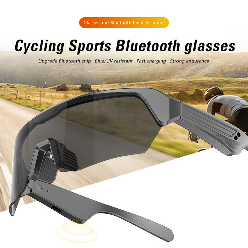 Outdoor Cycling Essential: YJ006 Bluetooth Glasses - Windproof Sunglasses with Audio Call Function