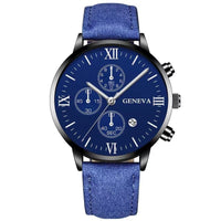 Thumbnail for Quartz Watch Men Roman Dial Watch Fashion Round Date Quartz Watch
