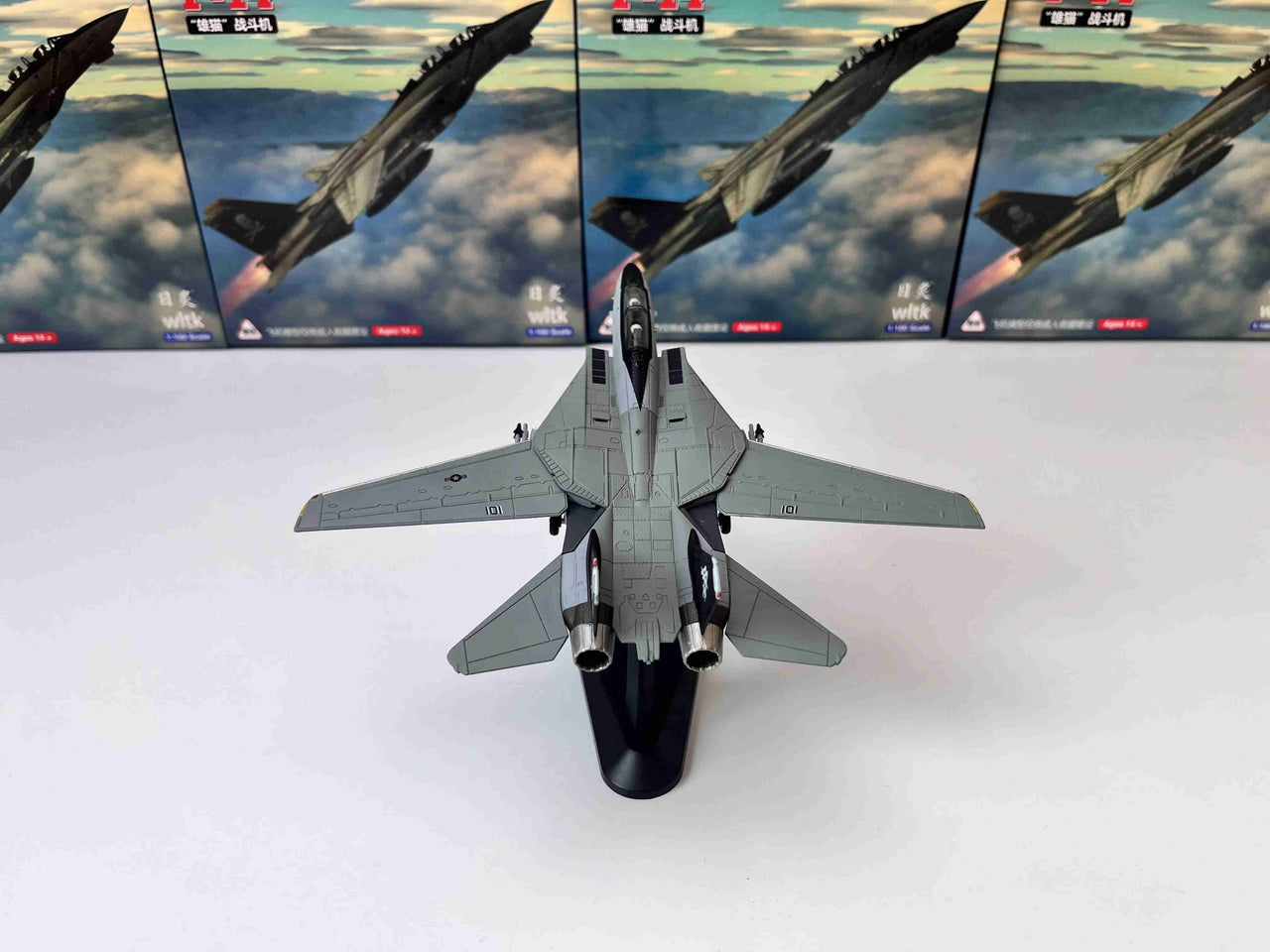 1/100 Grumman F-14 Tomcat Interceptor VF-103 Airplane Model