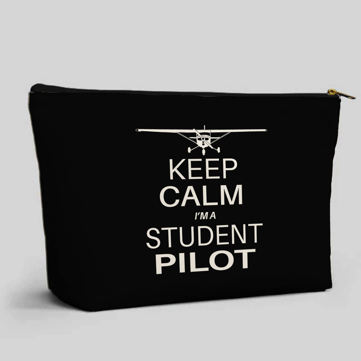 Student Pilot Designed Zipper Pouch