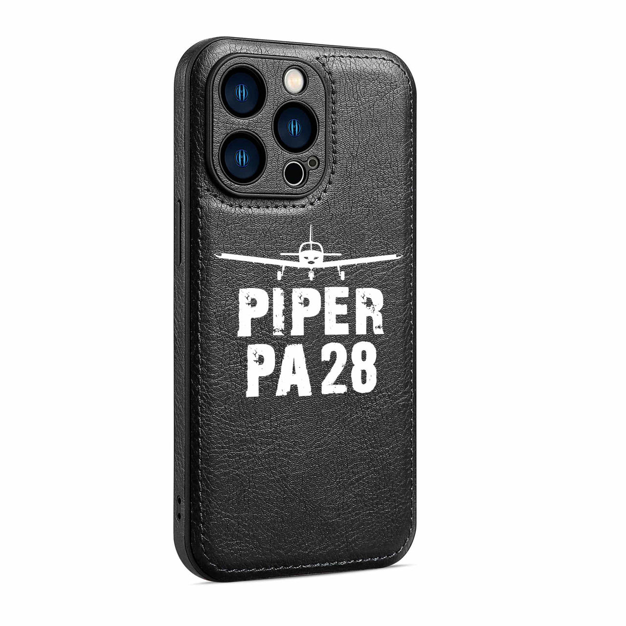 Piper PA28 & Plane Designed Leather iPhone Cases