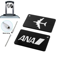 Thumbnail for All Nippon Airways Logo Designed Aluminum Luggage Tags