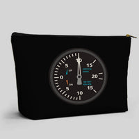 Thumbnail for Airplane Instruments (Vertical Speed) Designed Zipper Pouch