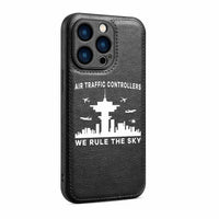 Thumbnail for Air Traffic Controllers - We Rule The Sky Designed Leather iPhone Cases