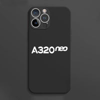 Thumbnail for A320neo & Text Designed Soft Silicone iPhone Cases