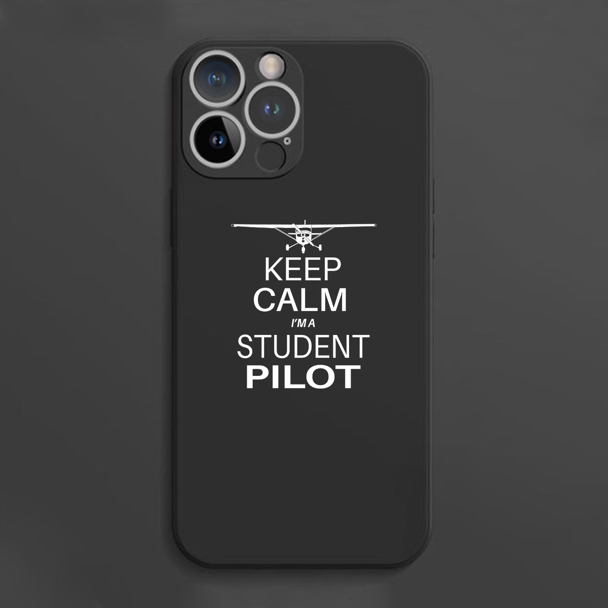 Student Pilot Designed Soft Silicone iPhone Cases