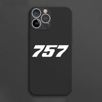 Thumbnail for 757 Flat Text Designed Soft Silicone iPhone Cases