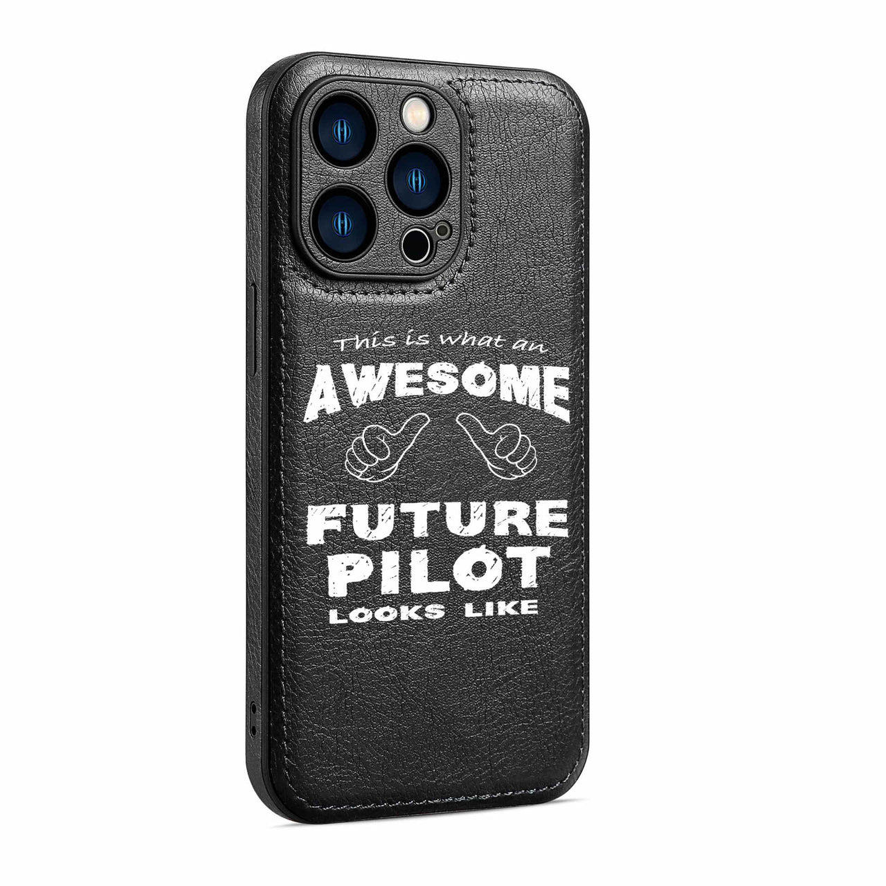 Future Pilot Designed Leather iPhone Cases