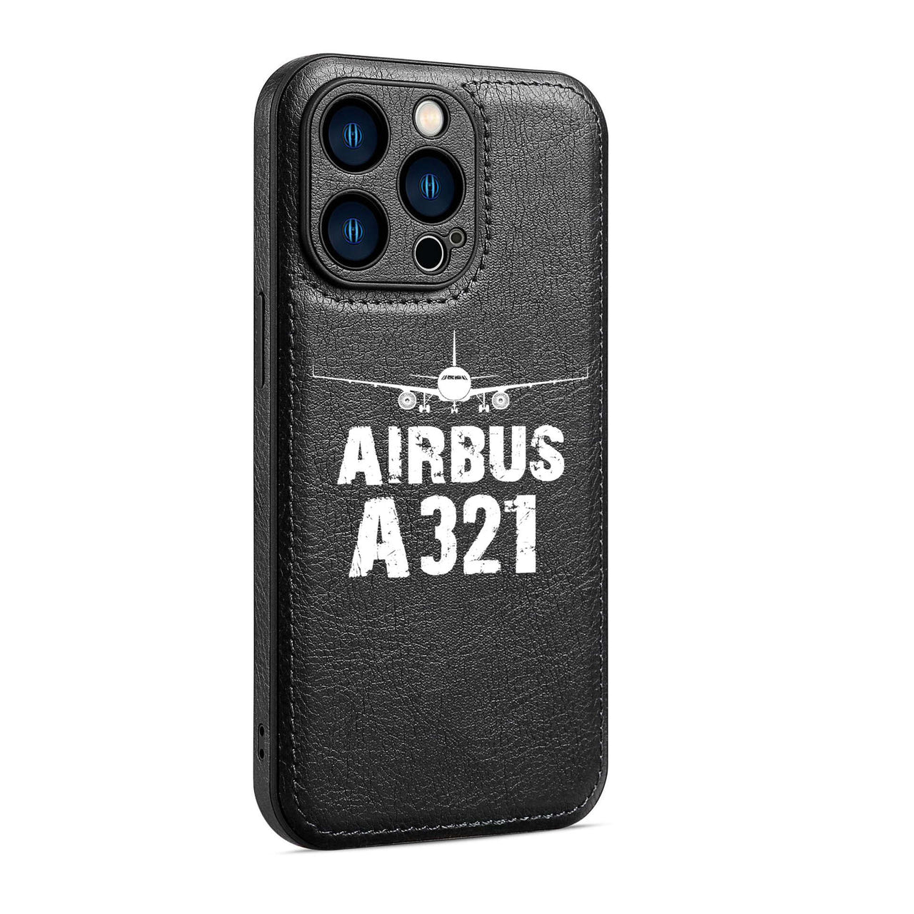 Airbus A321 & Plane Designed Leather iPhone Cases