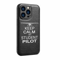 Thumbnail for Student Pilot Designed Leather iPhone Cases