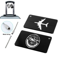 Thumbnail for Aviation Lovers Designed Aluminum Luggage Tags