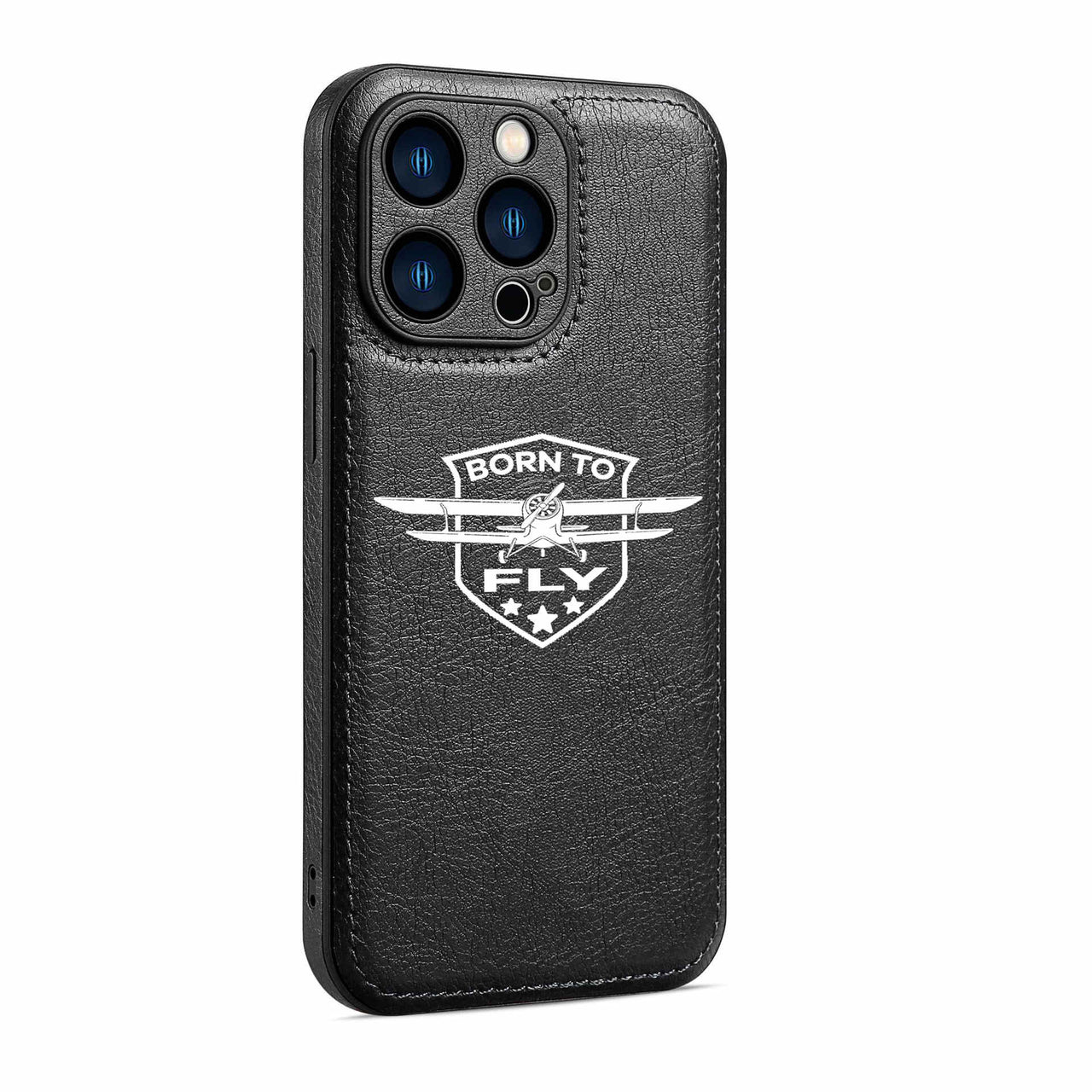 Born To Fly Designed Designed Leather iPhone Cases