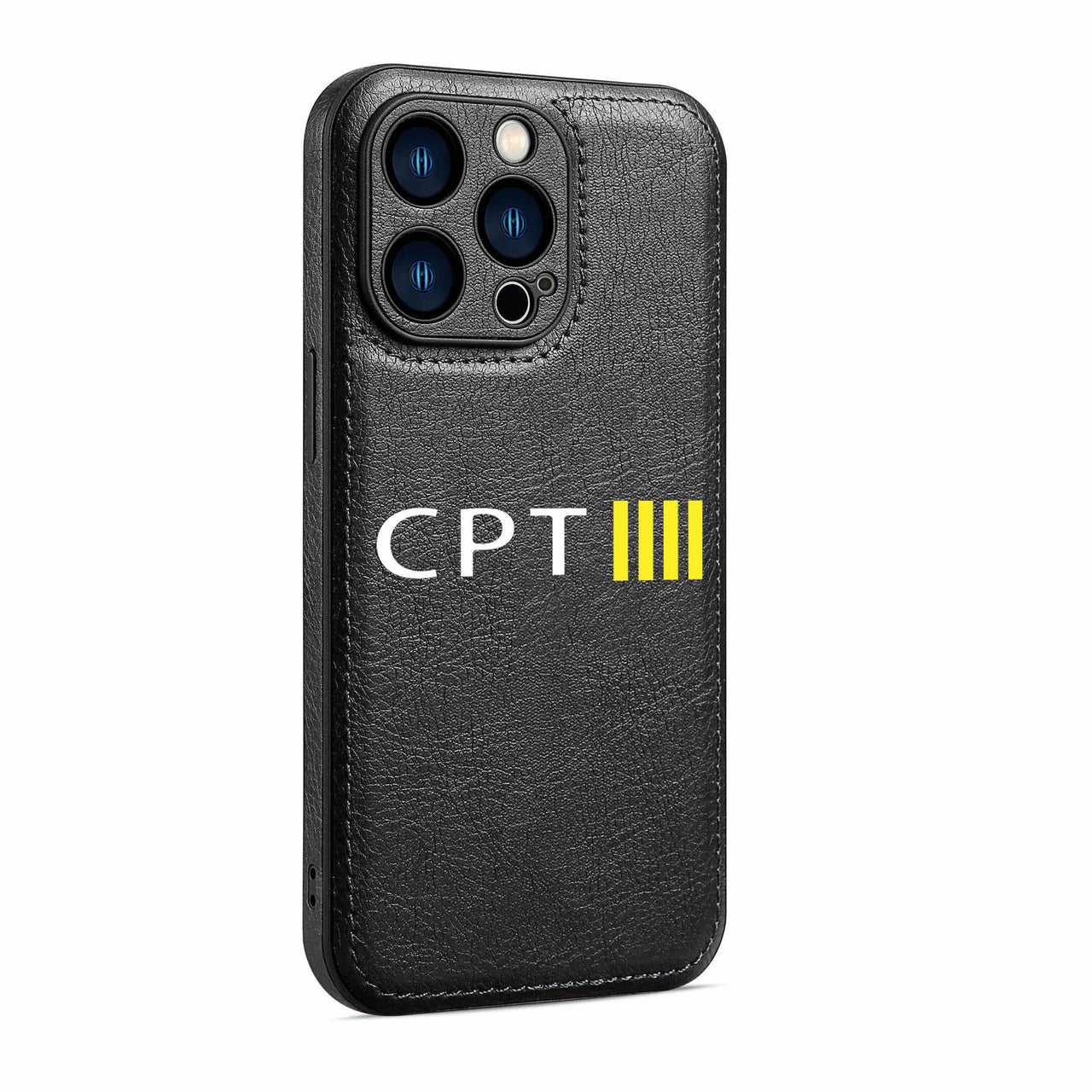 CPT & 4 Lines Designed Leather iPhone Cases