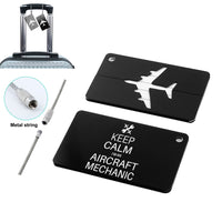 Thumbnail for Aircraft Mechanic Designed Aluminum Luggage Tags