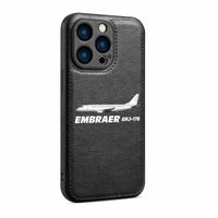 Thumbnail for The Embraer ERJ-175 Designed Leather iPhone Cases