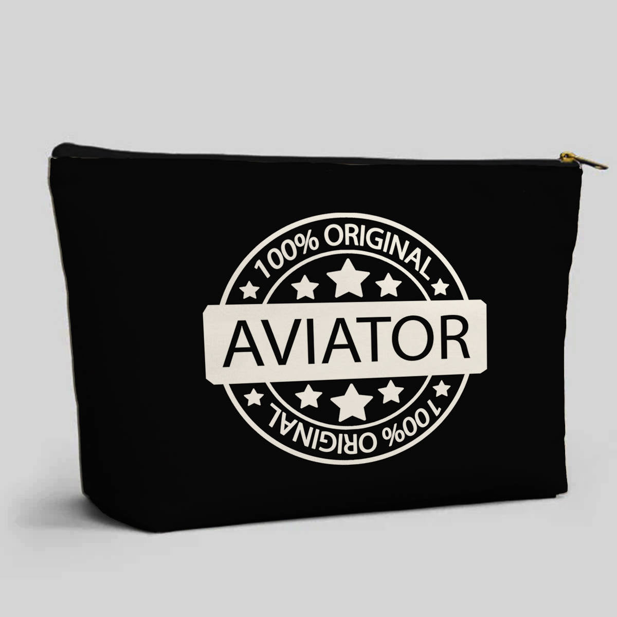 %100 Original Aviator Designed Zipper Pouch