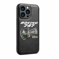 Thumbnail for Boeing 747 & GENX Engine Designed Leather iPhone Cases