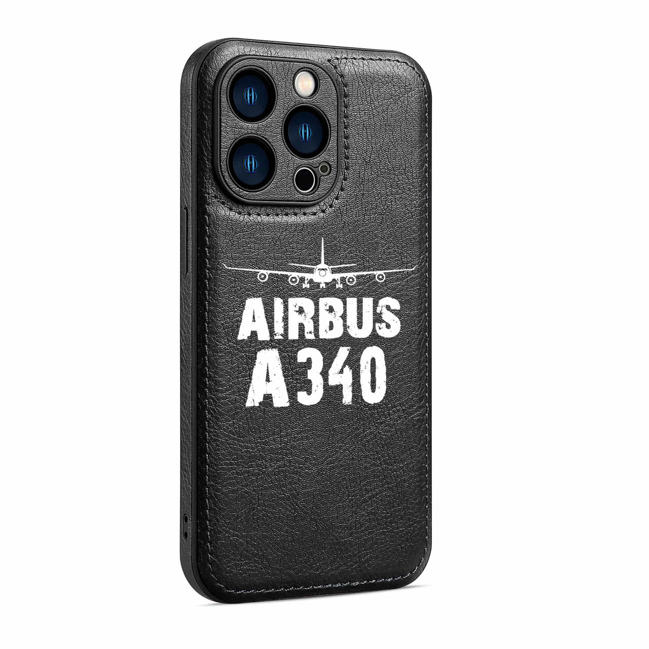 Airbus A340 & Plane Designed Leather iPhone Cases