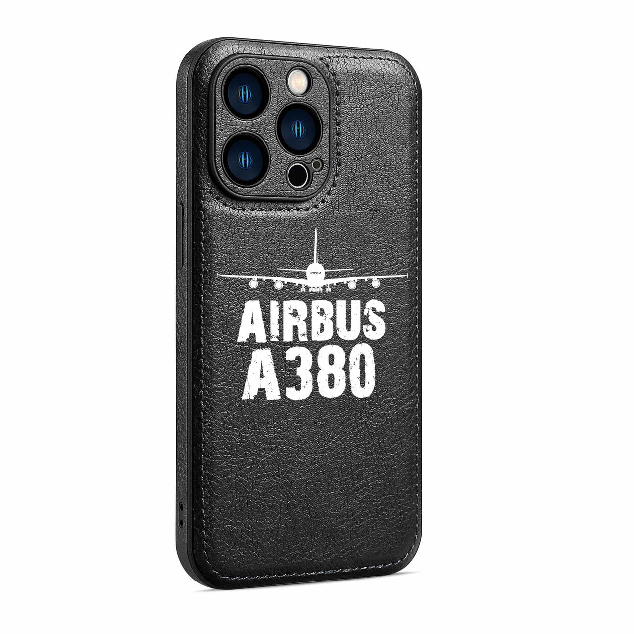 Airbus A380 & Plane Designed Leather iPhone Cases